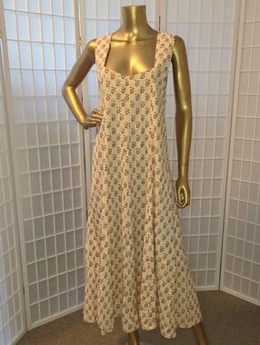 Daughters Of India Lalika Dress Peony Print